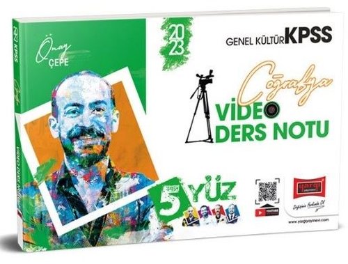2023 KPSS 5 Yüz Coğrafya Video Ders Notları Önay Çepe Yargı Yayınları 