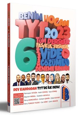 2023 6'lı TYT Tüm Dersler Tamamı Video Çözümlü Fasikül Fasikül Deneme 