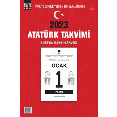 2023 Atatürk Takvimi Destek Yayınları 9693110001466
