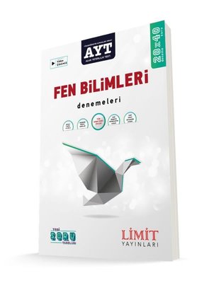 AYT Fen Bilimleri 20'li Deneme Limit Yayınları 9786052755365