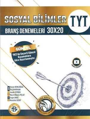 2023 TYT Sosyal Bilimler 30x20 Branş Deneme Bilgi Sarmal Yayınları 978