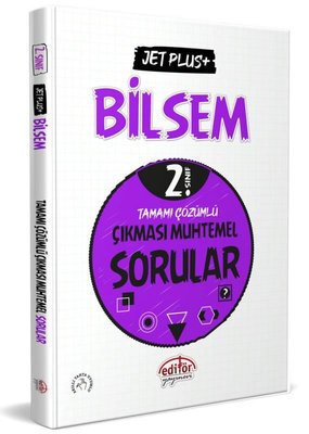 2. Sınıf Jet Plus BİLSEM Hazırlık Çıkması Muhtemel Sorular Editör Yayı
