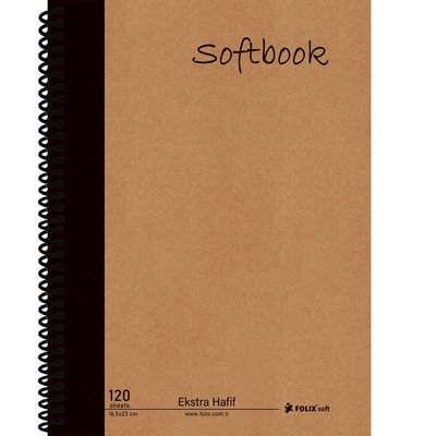 Folix Softbook 165 x 23 cm Sert Kapak Kraft Ekstra Hafif Krem Kağıt Sp