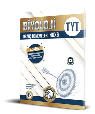 2023 TYT Biyoloji 40 x 6 Branş Deneme Bilgi Sarmal Yayınları 978625807