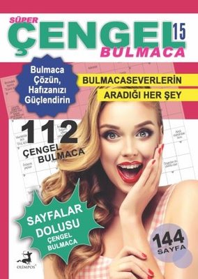 Süper Çengel Bulmaca - 15 Ahmet Ayyıldız Olimpos Yayınları 97862580439