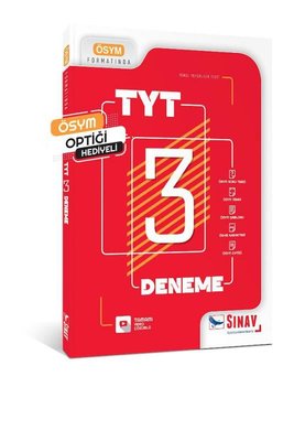 TYT Tamamı Video Çözümlü 3 Deneme Sınav Yayınları 9786258296075