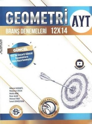 2023 TYT AYT Geometri 12 x 14 Branş Deneme Bilgi Sarmal Yayınları 9786