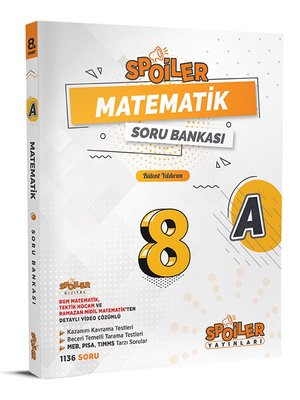 8.Sınıf Matematik Spoiler A Kitap Soru Bankası Spoiler Yayınları 97862