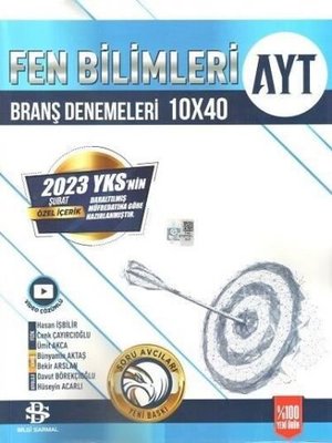 AYT Fen Bilimleri 10x40 Branş Deneme - 2023 Özel Baskı Bilgi Sarmal Ya