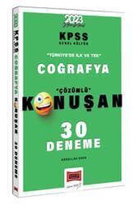 2023 KPSS Coğrafya Tamamı Çözümlü Konuşan 30 Deneme Yargı Yayınları 97