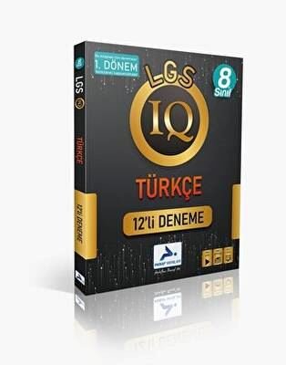 8.Sınıf LGS 1.Dönem IQ Türkçe 12'li Deneme PRF Paraf Yayınları 9786257423434