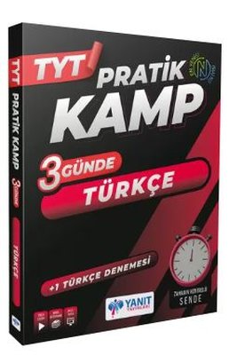 TYT Türkçe 3 Günde Pratik Kamp Yanıt Yayınları 9786258110333