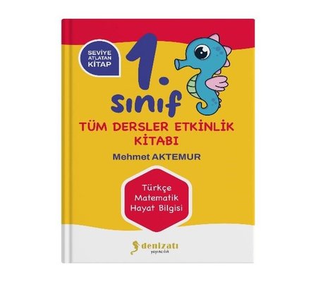 1.Sınıf Tüm Dersler Etkinlik Kitabı - Seviye Atlatan Kitap Mehmet Akte