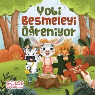 Yobi Besmeleyi Öğreniyor - Yapbozlu Kitap 1 Şevval Tiryaki Gülce Çocuk