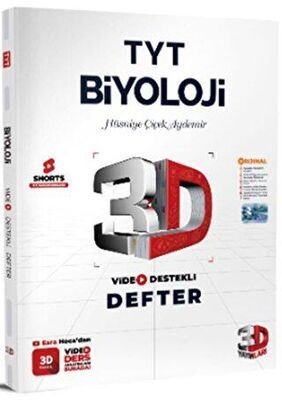 2024 TYT Biyoloji Video Destekli Defter 3D Yayınları 9786259906058