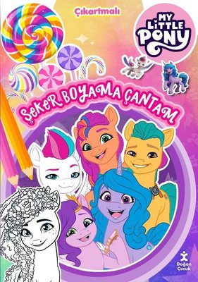 My Little Pony - Şeker Boyama Çantam - Çıkartmalı Doğan Çocuk 97862539