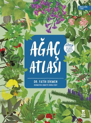 Ağaç Atlası - Dünya Haritası ve Çıkartma Hediyeli Fatih Dikmen Taze Kitap 9786259447902