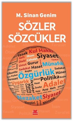 Sözler Sözcükler M. Sinan Genim Kırmızı Kedi 9786254182815