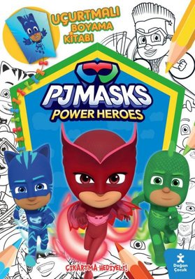 Pjmasks Power Heroes - Uçurtmalı Boyama Kitabı - Çıkartma Hediyeli! Do