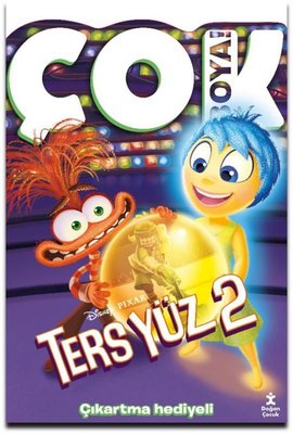 Disney Pixar - Ters Yüz 2 - Dev Boyama Kitabı - Çıkartma Hediyeli Doğa