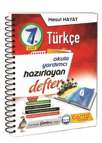 7. Sınıf Defter Hazırlayan Türkçe
