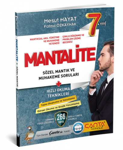 7. Sınıf Yeni Nesil Sözel Mantık ve Muhakeme Fatma Özkaynak, Mesut HAY