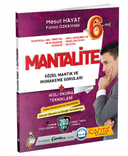 6. Sınıf Yeni Nesil Sözel Mantık ve Muhakeme Fatma Özkaynak, Mesut Hay