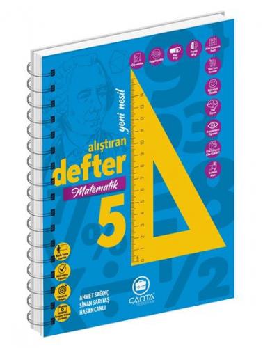 5.Sınıf Matematik Okula Yardımcı Alıştıran Defter 2022 Çanta Yayınları