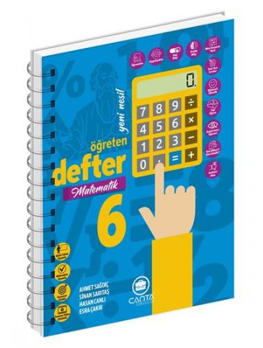 6.Sınıf Matematik Okula Yardımcı Öğreten Defter 2022 Çanta Yayınları 9