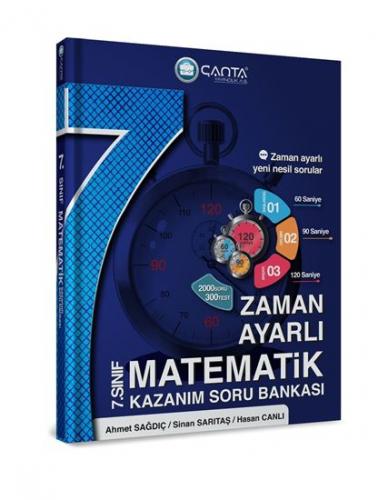 7.Sınıf Matematik Zaman Ayarlı Kazanım Soru Bankası 2022 Çanta Yayınla
