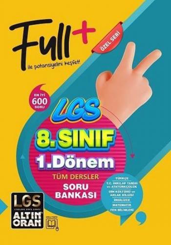 8. Sınıf LGS Tüm Dersler Soru Bankası Altın Oran Yayınları 9786257985284
