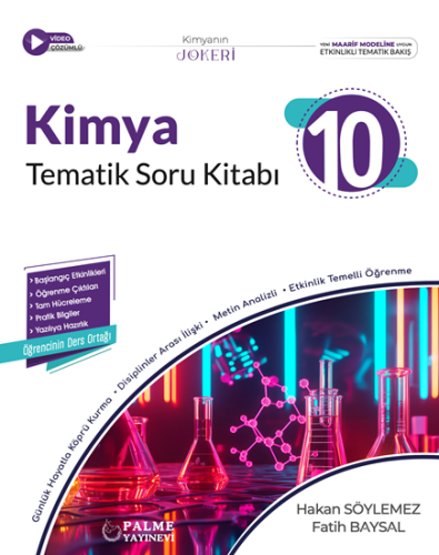 10.SINIF JOKER KİMYA SORU KİTABI TEMATİK