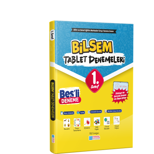1.Sınıf Bilsem Tablet 5`li Deneme Evrensel İletişim Yayınları