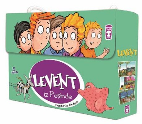 Levent İz Peşinde - 5 Kitap Takım