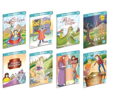 İngilizce Hikaye Seti - Level 2 - 8 Kitap Takım