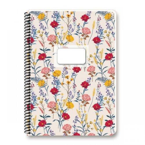 Keskin Color Daisy 16.5X22.5 80 Ypr.Kareli Karton Kap.Defter