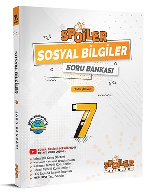 7. Sınıf Sosyal Bilgiler Spoiler Soru Bankası Spoiler Yayınları