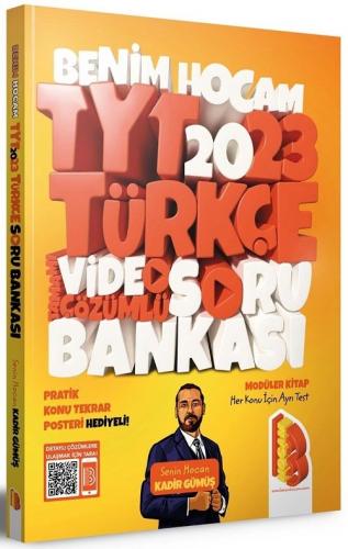 Benim Hocam 2023 YKS TYT Türkçe Soru Bankası Video Çözümlü - Kadir Güm