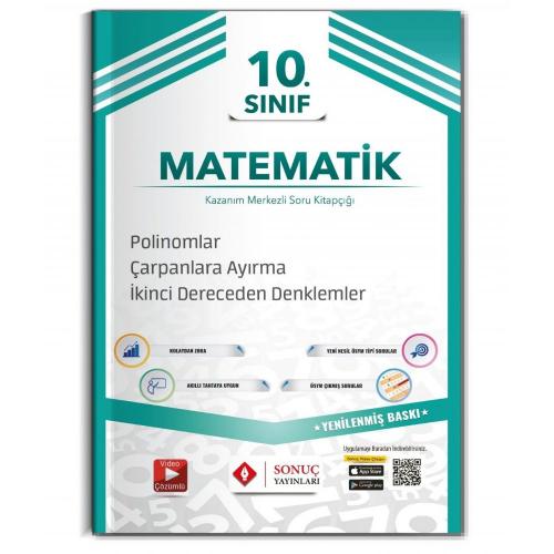10.Sınıf Polinomlar Çarpanlara Ayırma, II. Dereceden Denklemler Sonuç 