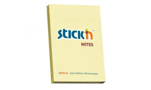 Gıpta Stickn 76x51 100 Yaprak Pastel Sarı Yapışkanlı Not Kağıdı 471275