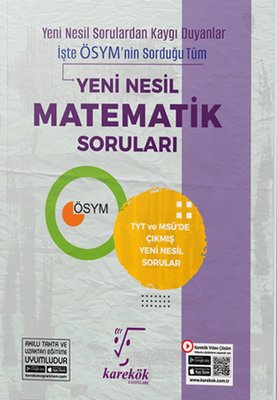 TYT Yeni Nesil Matematik Soruları Karekök Eğitim Yayın 9786258419566