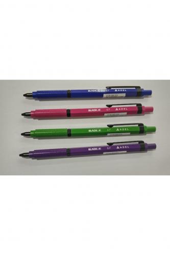 ADEL BLACKLİNE VERSATİL KALEM, CANLI RENKLER 0,7
