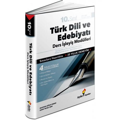 Aydın Yayınları 10. Sınıf Türk Dili ve Edebiyatı Ders İşleyiş Modüller