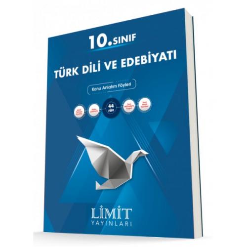 10. Sınıf Türk Dili Ve Edebiyatı Konu Anlatımlı Föyleri Limit Yayınlar