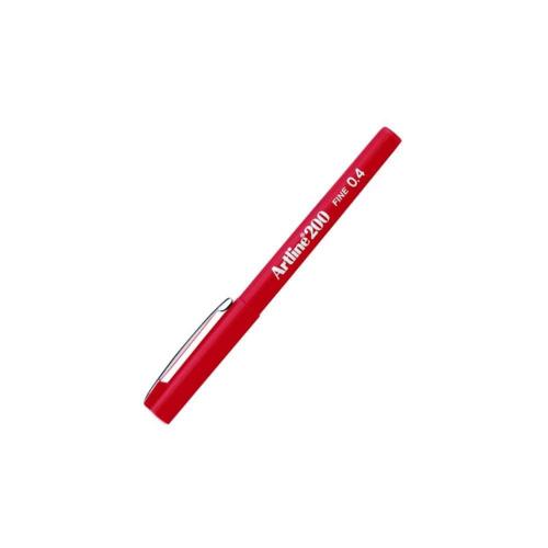 ARTLINE FİNE LİNER 200 KALEM 0,4 mm RED