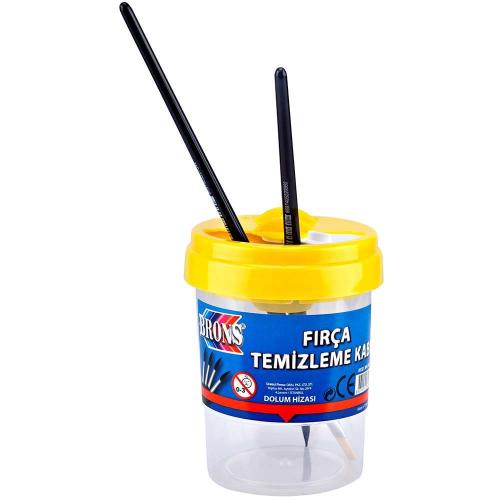 BRONS FIRÇA TEMİZLEME KABI KOD BR-250