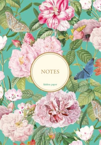 Bez Ciltli Çizgisiz Defter 06 (Hidden Paper)