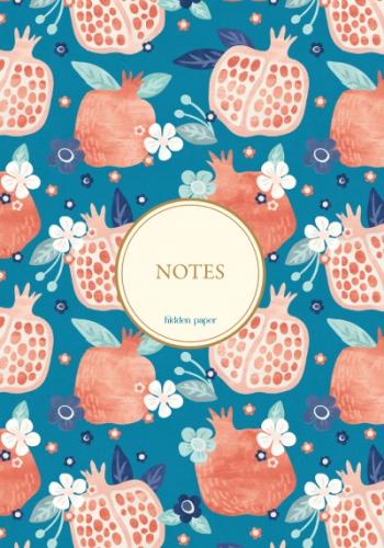 Bez Ciltli Çizgisiz Defter 11 (Hidden Paper)