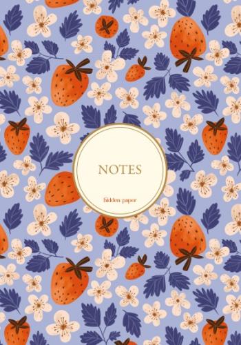 Bez Ciltli Çizgisiz Defter 12 (Hidden Paper)