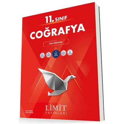 11.Sınıf Coğrafya Soru Bankası Limit Yayınları 9786052754009